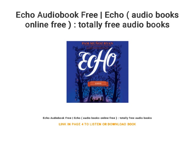 totally free audio books online